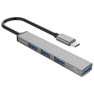 Orico AH-13-GY Aluminum USB-C to USB Hub