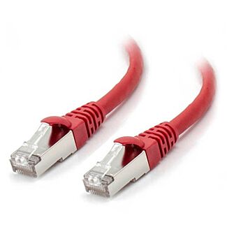 Alogic C6A-10-Red-SH 10m Red 10GbE Shielded CAT6A LSZH Network Cable