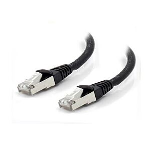 Alogic C6A-0.3-Black-SH 0.3m Black 10G Shielded CAT6A LSZH Network Cable