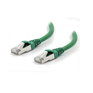 Alogic C6A-0.3-Green-SH 0.3m Green 10G Shielded CAT6A LSZH Network Cable