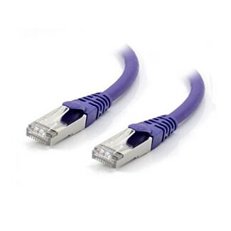 Alogic C6A-0.3-Purple-SH 0.3m Purple 10GbE Shielded CAT6A LSZH Network Cable