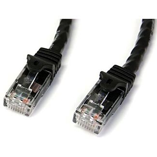 Startech N6PATC2MBK 2m Black Snagless Cat6 UTP Patch Cable