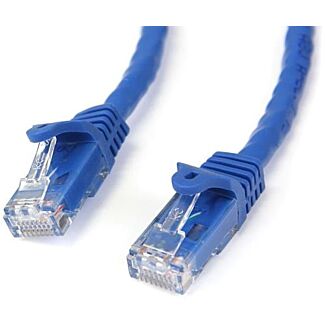 Startech N6PATC1MBL 1m Blue Snagless Cat6 UTP Patch Cable