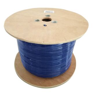 8Ware CAT6A-EXT350BLUSH Cat6A Underground/External Shield Cable Roll 350m Blue