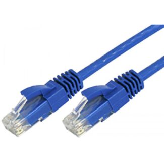 8ware CAT6THINBL-025M CAT6 Ultra Thin Slim Cable 0.25m / 25cm - Blue