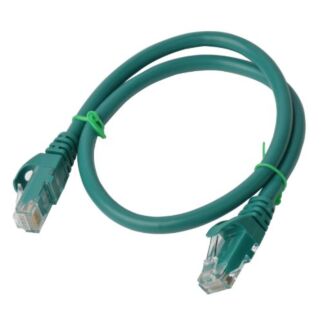 8ware PL6A-0.5GRN Cat 6a UTP Ethernet Cable, Snagless - 0.5m (50cm) Green