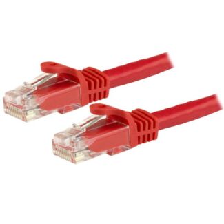 Startech N6PATC150CMRD 1.5 m Cable Red CAT6 Patch Cord 