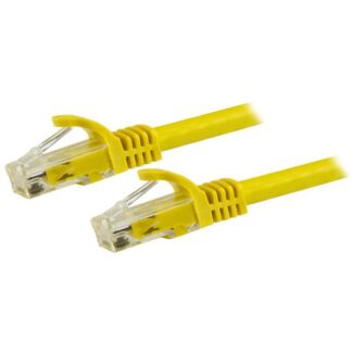 Startech N6PATC150CMYL 1.5 m Cable Yellow CAT6 Patch Cord