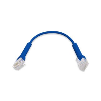 Ubiquiti UC-PATCH-RJ45-BL UniFi patch cable with both end bendable RJ45 22cm - Blue