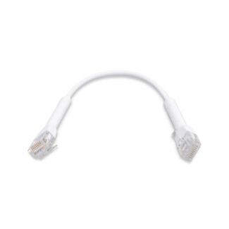 Ubiquiti UC-Patch-RJ45 UniFi patch cable with both end bendable RJ45 22cm - White