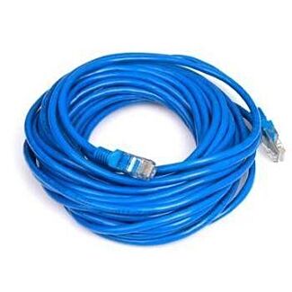 CAT6A Straight Cable 50m Blue