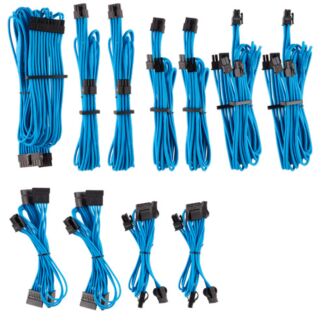 Corsair CP-8920225 BLUE Premium Individually Sleeved DC Cable Pro Kit, Type 4 (Generation 4)