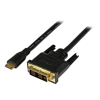 StarTech HDCDVIMM2M 2m Mini HDMI to DVI-D Cable - M/M