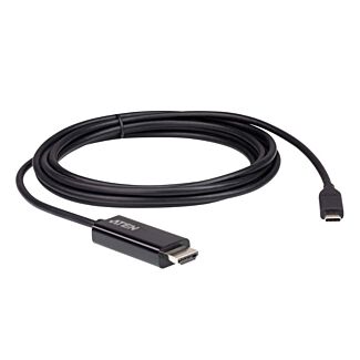 Aten UC3238-AT USB-C to HDMI 4K 2.7m Cable, supports up to 4K @ 60Hz with high quality cable