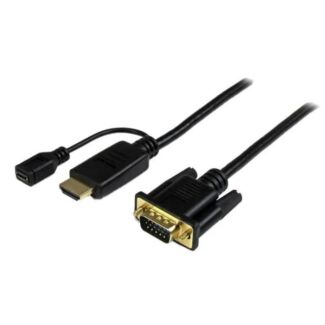 StarTech HD2VGAMM3 3ft HDMI to VGA active converter cable