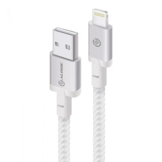 ALOGIC MU28P-03SLV Prime Lightning to USB Charge & Sync Cable - 3m Silver 