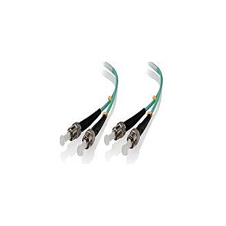 Alogic STST-0.5-OM3 0.5m ST-ST 10G Multi Mode Duplex LSZH Fibre Cable 50/125 OM3