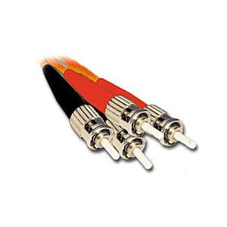 Comsol FSTST-02 2mtr ST-ST Multi-Mode Duplex Fibre Patch Cable LSZH 62.5/125 OM1