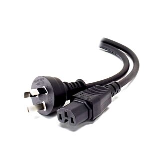 Alogic MF-3PC15-05 5m Aus 3 Pin Mains Plug to IEC C15 High Temperature Male to Female