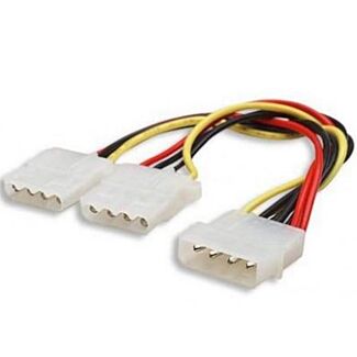 Astrotek AT-MOLEX-PWR Molex (Male) to 2 X Molex (Female) Power Cable  