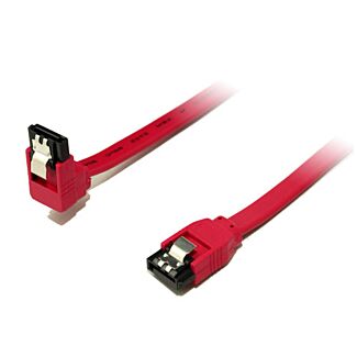 75cm 180degree to 90 degree SATA 3 Cable SS3-75 Support 6GB data transfer speed)