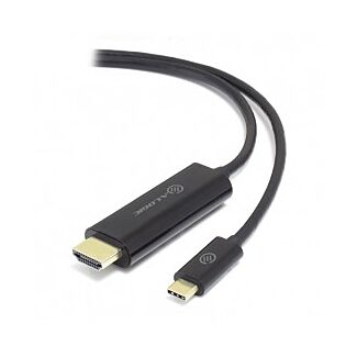 Alogic ELUCHD-02RBLK Elements 2m USB-C to HDMI Cable with 4K Support - Male to Male