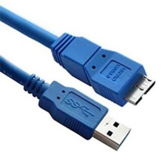 Astrotek AT-USB3MICRO-AB-1.8M USB 3.0 Cable 2m - Type A Male to Micro B Blue