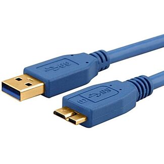 Astrotek AT-USB3MICRO-AB-3M USB 3.0 Cable 3M Type A Male To Micro B - Blue 