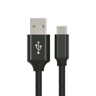 Astrotek AT-USBTYPEC-B1 1m USB-C 3.1 Type-C Data Sync Charger Cable Black