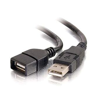 Alogic USB2-02-AA 2m USB 2.0 Type A to Type A Extension Cable - Male to Female