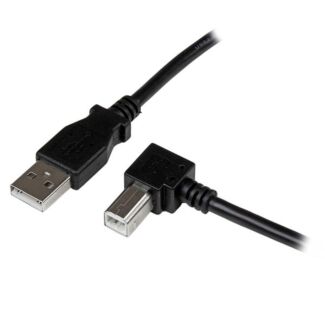 Startech USBAB2MR 2m USB 2.0 A to Right Angle B Cable M/M