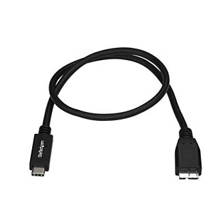 StarTech USB31CUB50CM 0.5m USB 3.1 USB C to Micro USB Cable