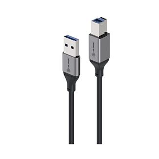 Alogic U32ABRBK 2m Ultra USB3.0 USB-A (Male) to USB-B (Male) Cable