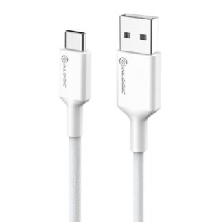 Alogic ELPCA201-WH Elements PRO USB-C to USB-A Cable - Male to Male - 1m White