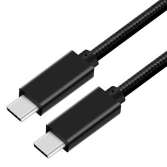 Astrotek AT-CMCM-2 USB C cable Male to Male 3.1v Gen. 2 support 10G Nickle plating with Nylon sleeve