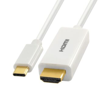 Astrotek AT-CMHD-18 1.8M USB C male to HDMI male cable white color gold plating support 4k@60hz