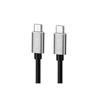 Klik KCC5M015 1.5m USB Type-C Male to USB Type-C Male USB 2.0 Cable