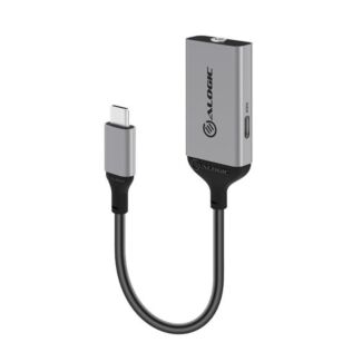 Alogic ULC35APW-SGR Ultra Combo USB-C to 35mm Audio & USB-C Charging Adapter 10cm