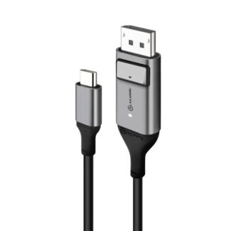 Alogic ULCDP01-SGR 1m Ultra USB-C (Male) to DP (Male) Cable - 4K