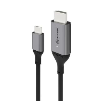 Alogic ULCHD02-SGR Ultra USB-C Male to HDMI Male Cable 4K@60Hz Space Grey 2m