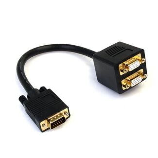 StarTech VGASPL1VV 1 ft VGA to 2x VGA Video Splitter Cable