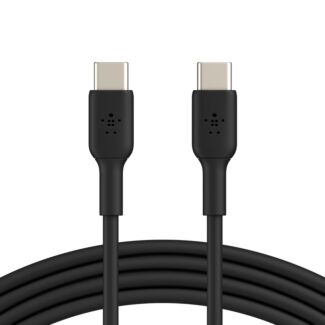 BELKIN CAB003BT1MBK 1M USB-C TO USB-C CHARGE/SYNC CABLE, BLACK, 2 YRS 