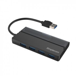 SIMPLECOM CH329 PORTABLE 4PORT USB 3.2 GEN1 (USB3.0) 5Gbps HUB WITH CABLE