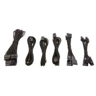 Corsair CP-8920202 DC Premium Sleeved Cable Pro Kit SF Series Type 4 Gen 3 - Black