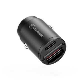 ALOGIC CRCA30 Rapid Power 30W Car Charger 1 x USB-C Port & 1 x USB-A Port