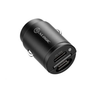 ALOGIC CRCC30 Rapid Power 30W Car Charger 2 x USB-C Ports