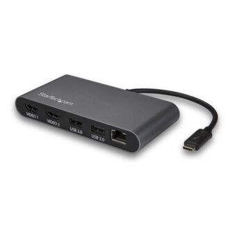 STARTECH TB3DKM2HD Dock - Mini Thunderbolt 3 - Dual 4K HDMI