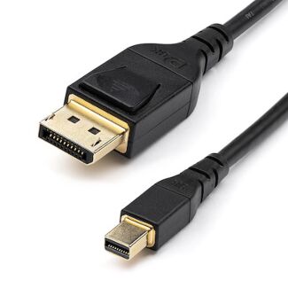 StarTech DP14MDPMM1MB 1m VESA Certified Mini DisplayPort to DisplayPort 1.4 Cable