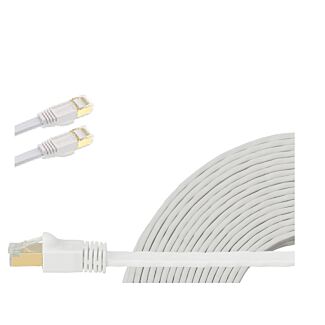 Edimax EA8-200SFW 20m White 40GbE Shielded CAT8 Network Cable