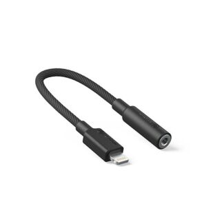 ALOGIC ELP8P35A-BK Elements PRO Lightning to 3.5 Audio Adapter Black